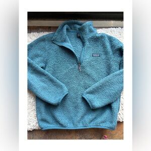 Patagonia Kids Blue Fleece Pullover